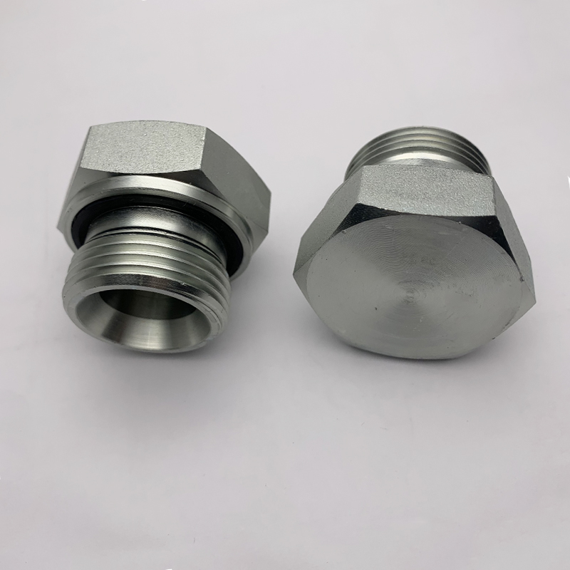 4BWD BSP MALE CAPTIVE SEAL PLUG connections for hydraulic hoses