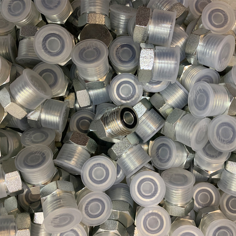 4F ORFS MALE ORING PLUG HYDRAULIC PLUG ADAPTERS ORFS male dust