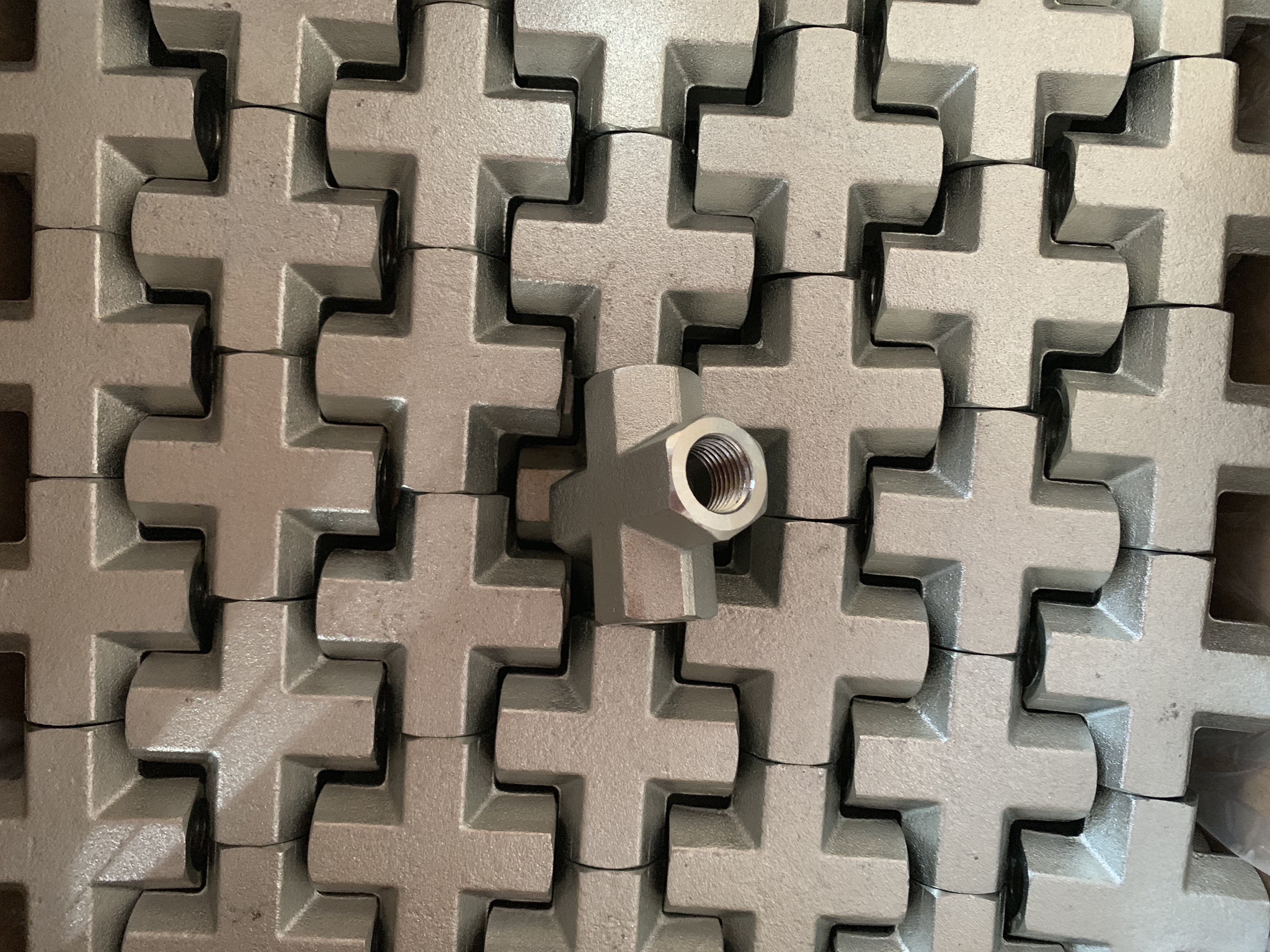 ZT BSPT FEMALE CROSS for hydraulic fittings
