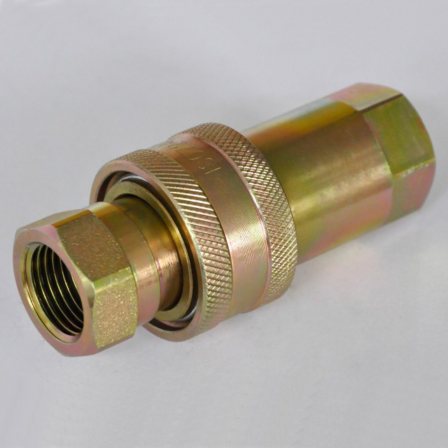 ISO7241A S1 CLOSE TYPE HYDRAULIC QUICK COUPLING (Steel) Ruihua Hardware